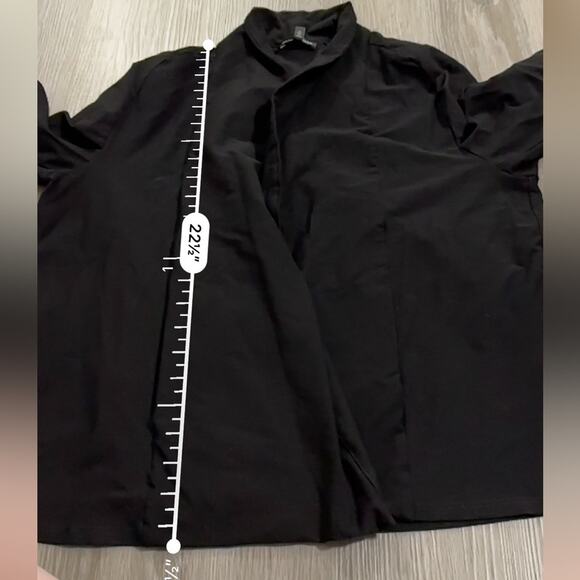 Eileen Fisher Black Long Sleeve Open Blazer Jacket Size‎ L - Picture 12 of 12